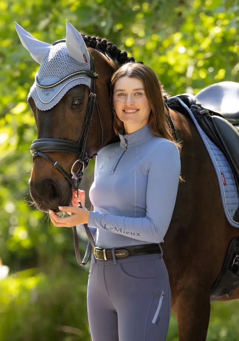 LeMieux Ladies Classique Base Layer Powder Blue SS26