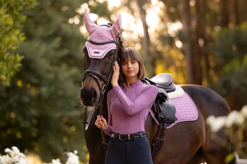 LeMieux Ladies Classique Base Layer Mallow-2