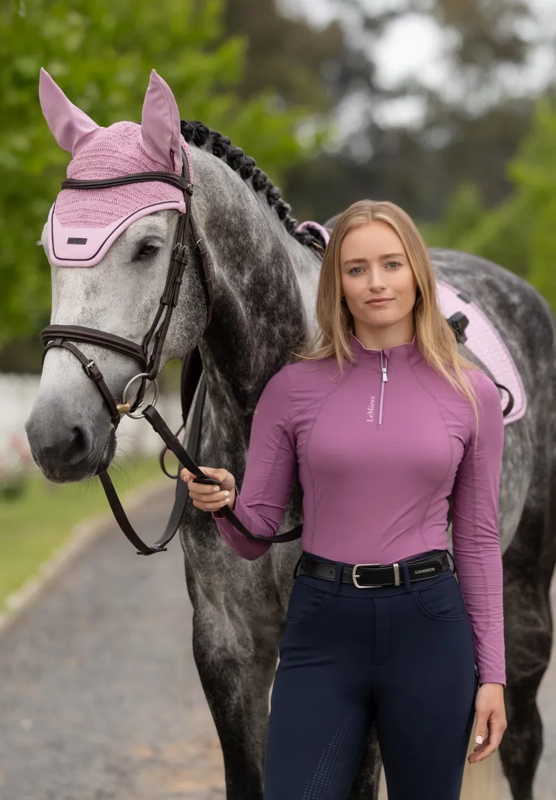 LeMieux Ladies Classique Base Layer Mallow-4