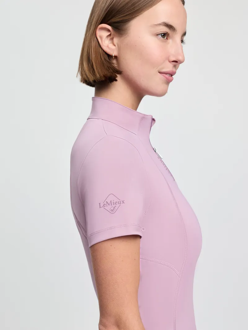 LeMieux Ladies Classique Short Sleeve Base Layer Fondant SS26-3