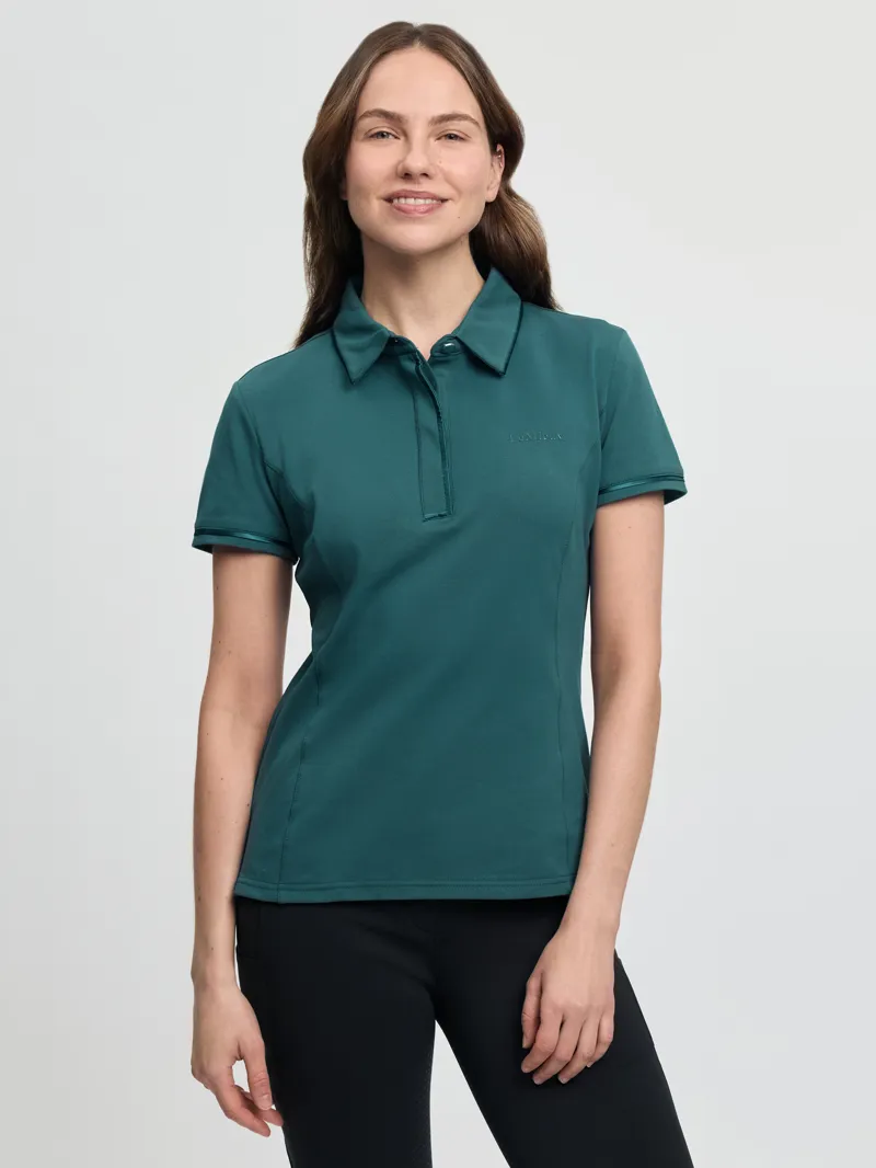 LeMieux Ladies Pixie Polo Shirt Jungle-2