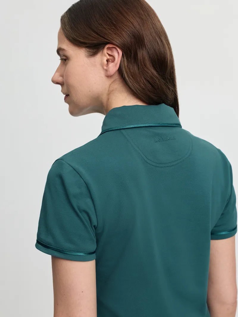 LeMieux Ladies Pixie Polo Shirt Jungle-4