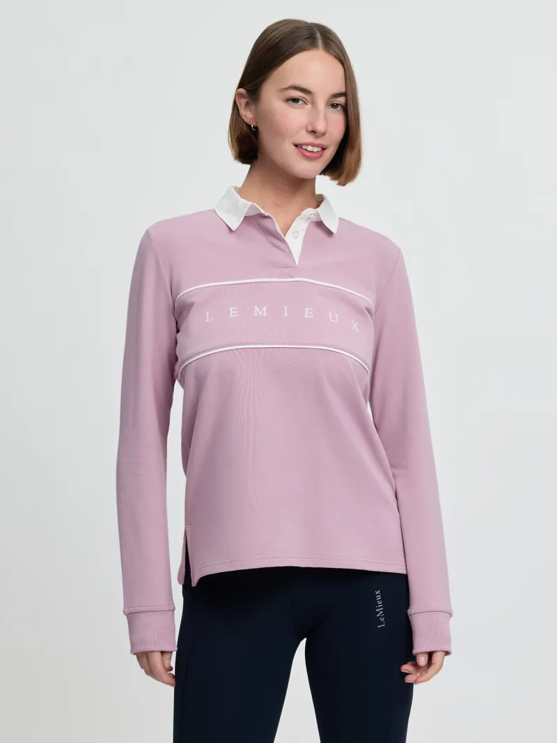 LeMieux Ladies Rochelle Rugby Shirt Fondant SS26