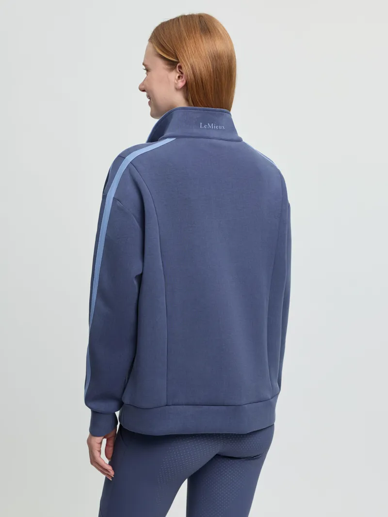 LeMieux Connie Ladies Half Zip Sweat Shadow-5