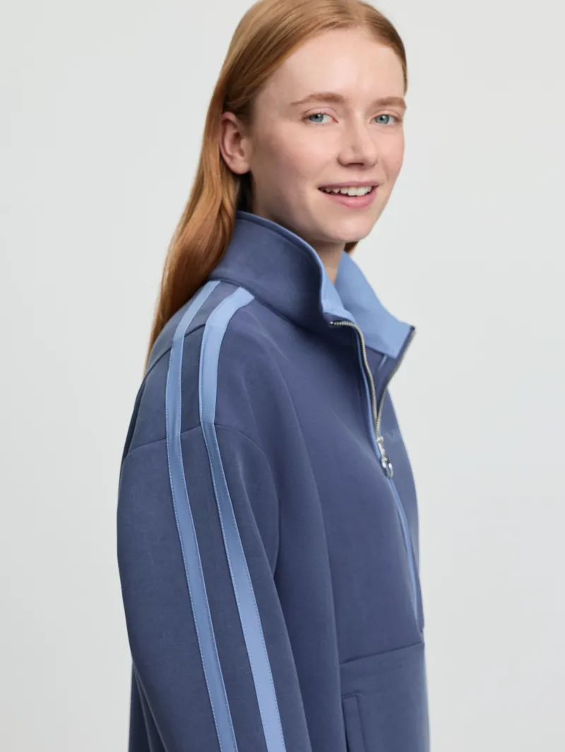 LeMieux Connie Ladies Half Zip Sweat Shadow-3