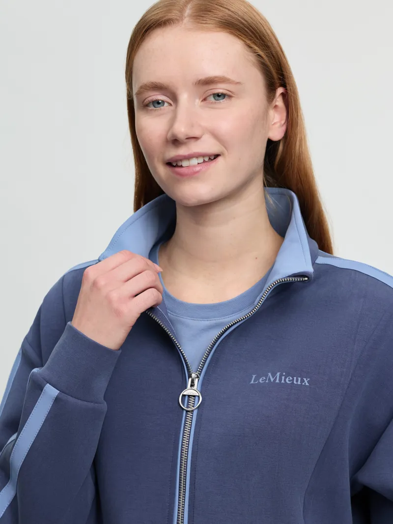 LeMieux Connie Ladies Half Zip Sweat Shadow-4