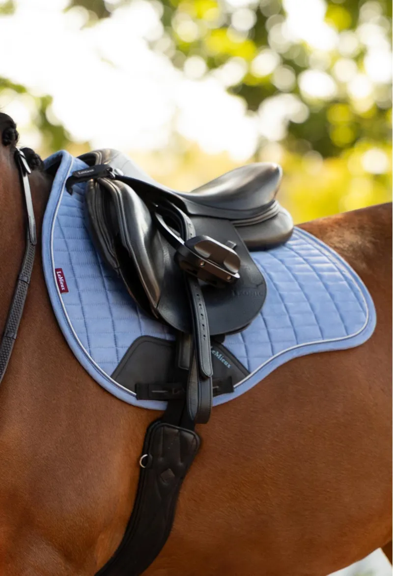 LeMieux Suede GP Square Powder Blue ss26