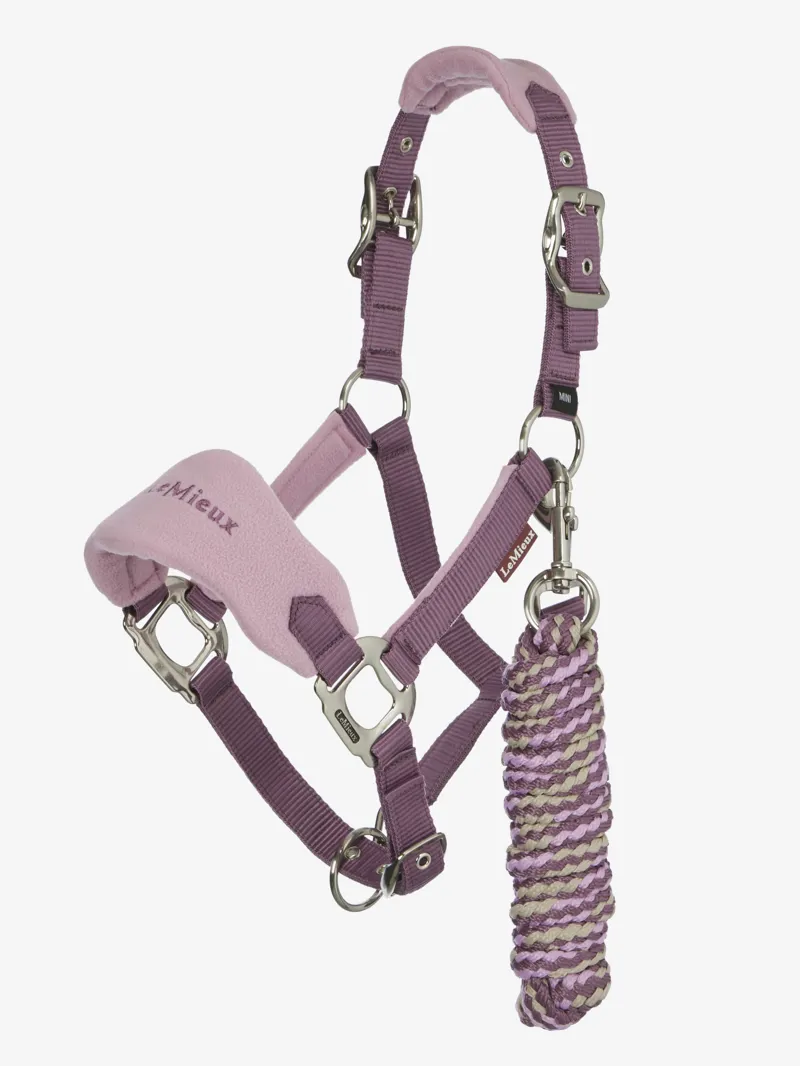 LeMieux Mini Vogue Headcollar And Leadrope Mallow SS26