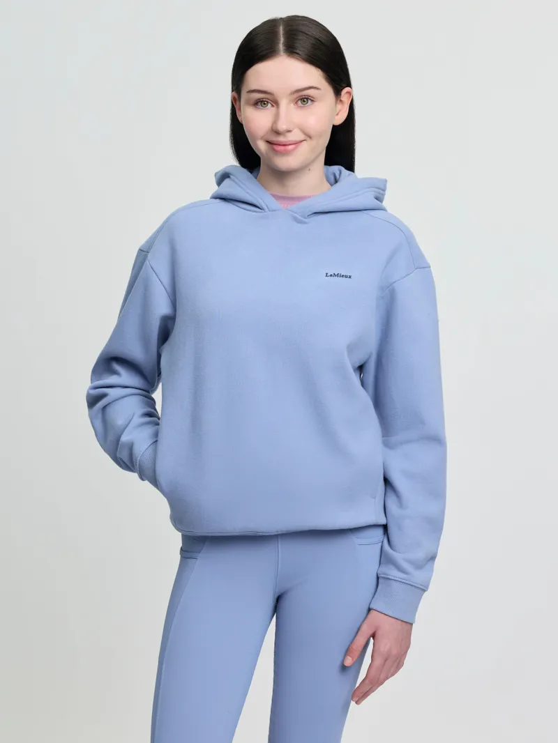 LeMieux Young Rider Sia Hoodie Powder Blue-5