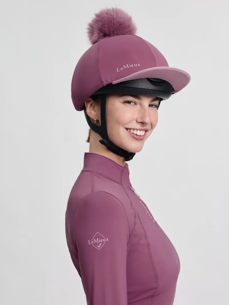 LeMieux Classique Pom Hat Silk Mallow SS26-1