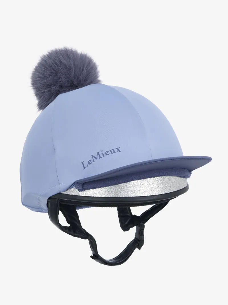 LeMieux Classique Pom Hat Silk Powder Blue SS26