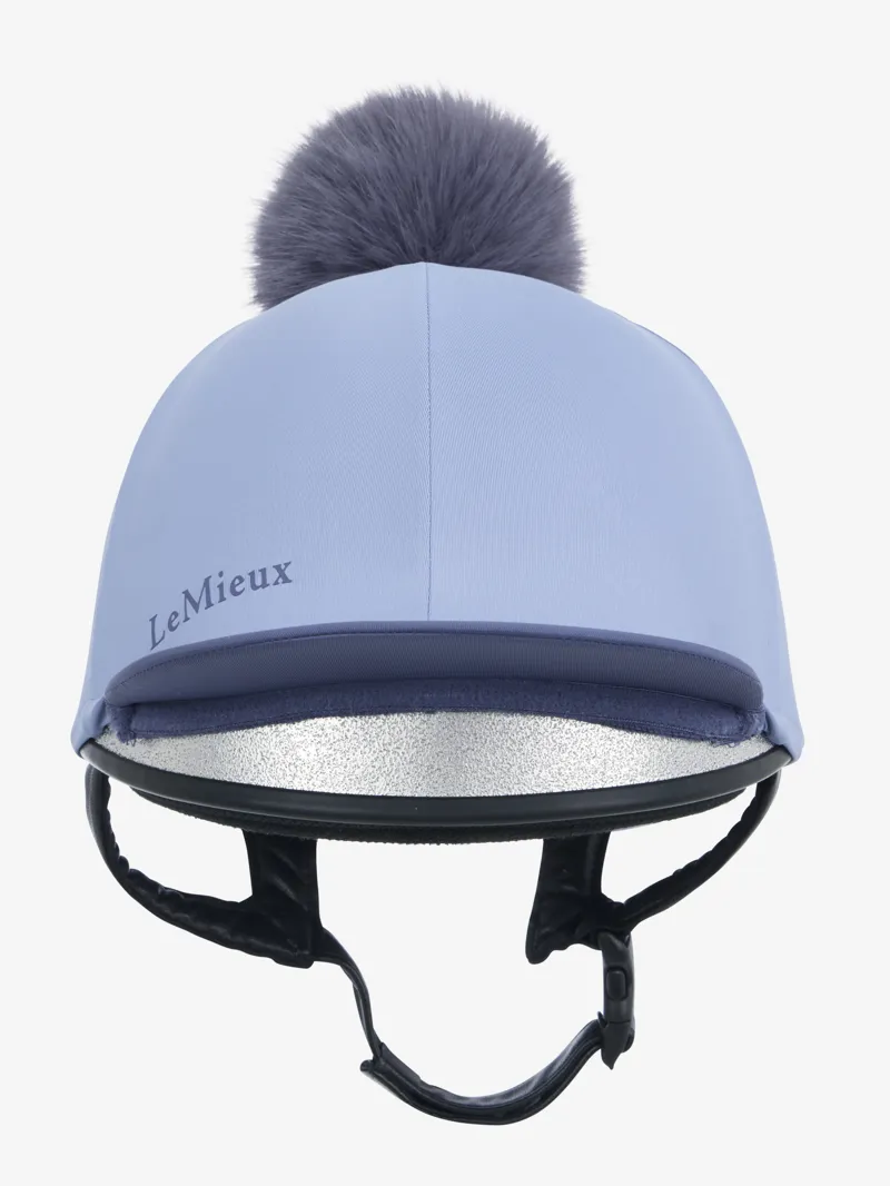 LeMieux Classique Pom Hat Silk Powder Blue SS26-1
