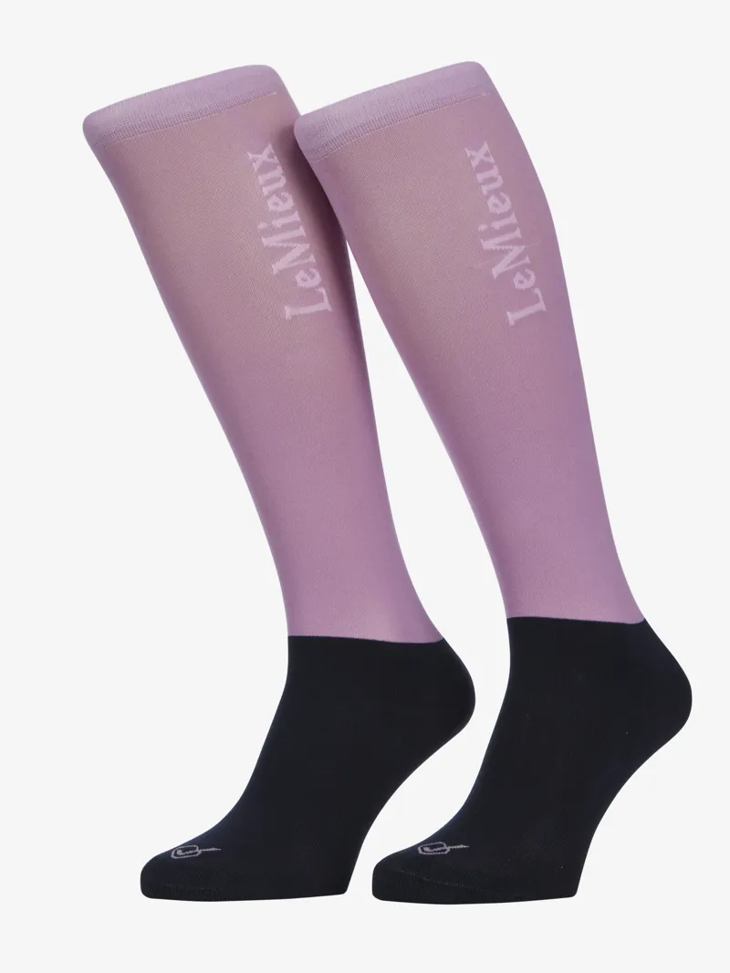 LeMieux Competition Socks 2 Pack Mallow SS26