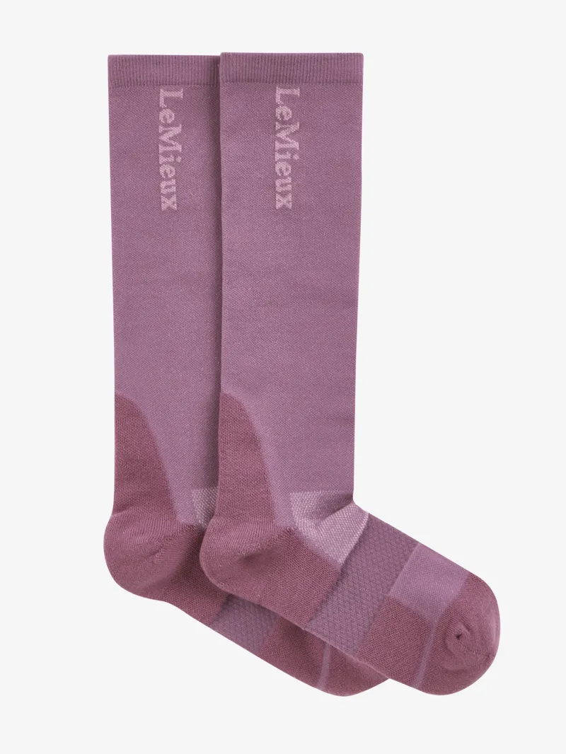 LeMieux Performance Socks Mallow SS26-2