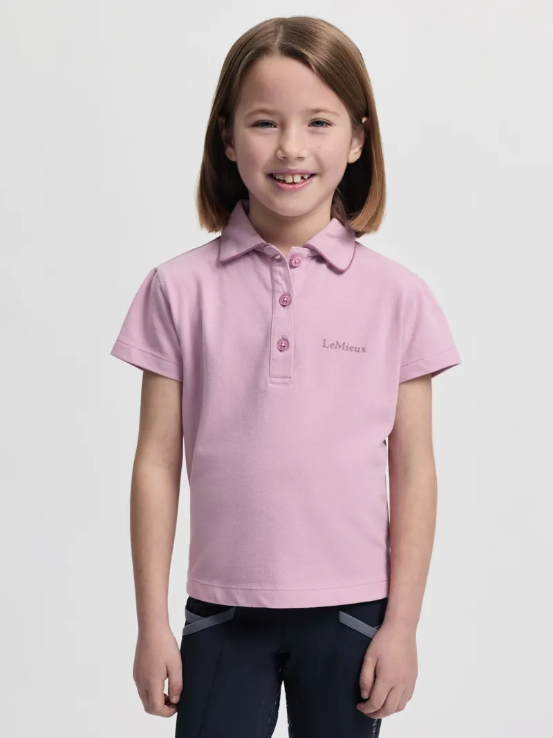 LeMinieux Mini Polo Shirt Fondant SS26-2
