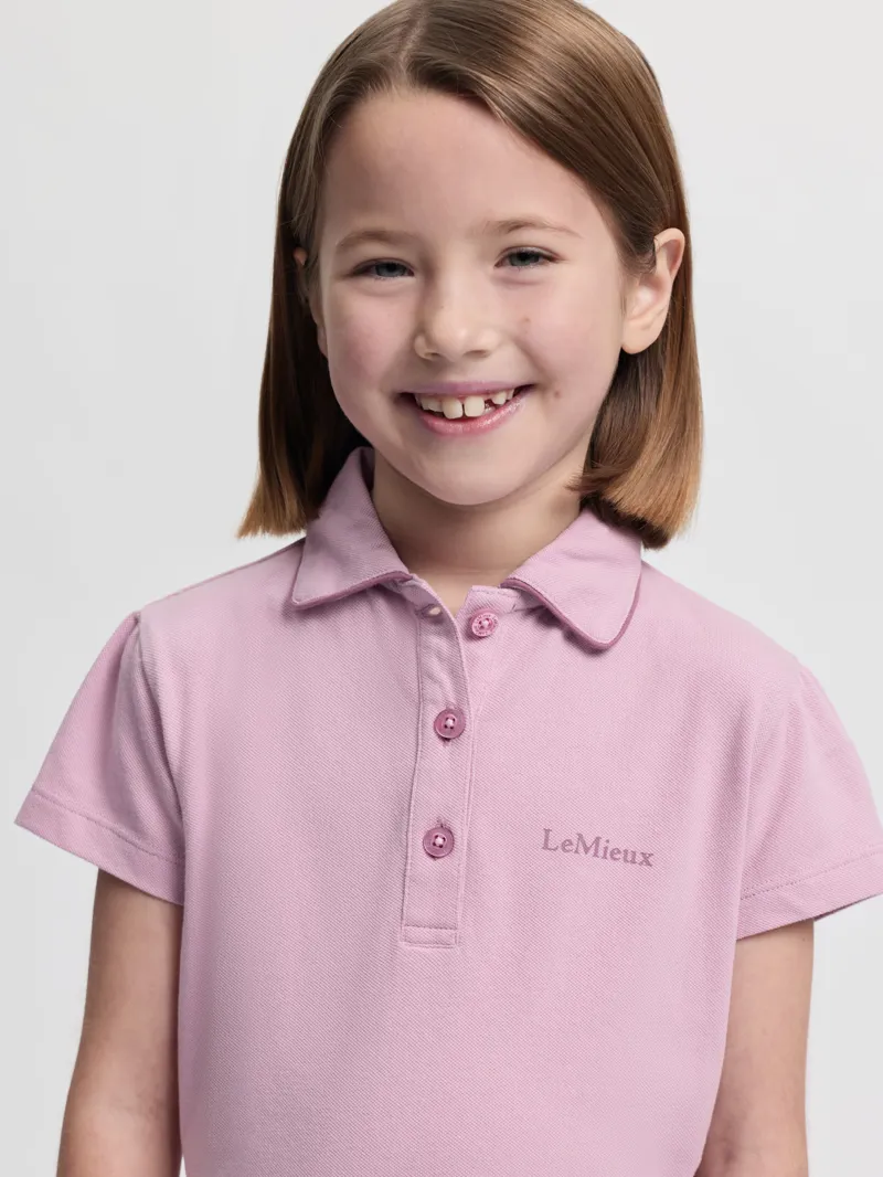 LeMinieux Mini Polo Shirt Fondant SS26-3
