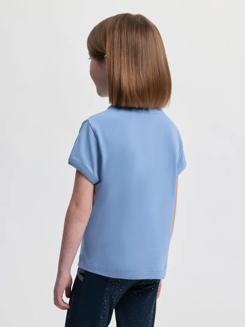 LeMinieux Mini Alex T-Shirt Powder Blue SS26-2