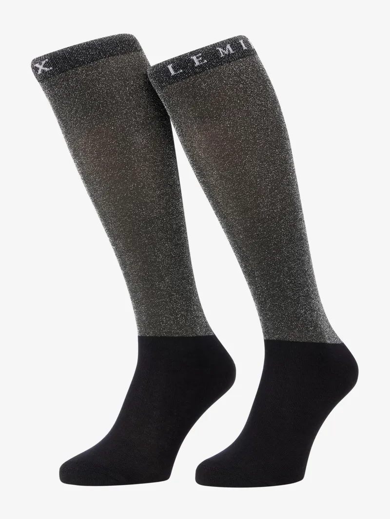 LeMieux Brilliance Competition Sock Black