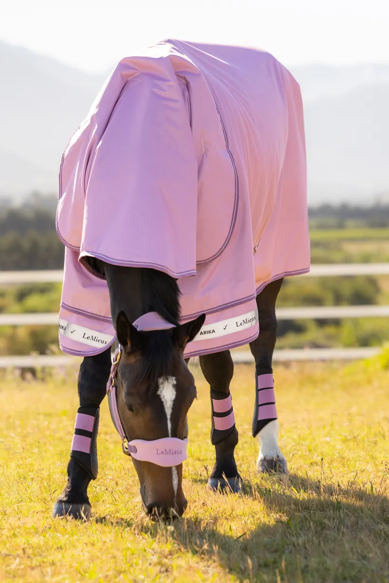 LeMieux Arika Ripstop 0g Lightweight Turnout Rug Fondant-2