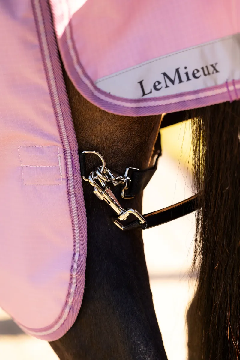 LeMieux Arika Ripstop 0g Lightweight Turnout Rug Fondant-9