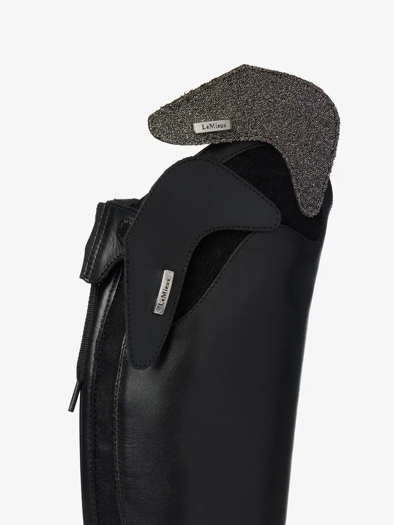 LeMieux Junior Interchangeable Riding Boots Regular/Regular Black-9