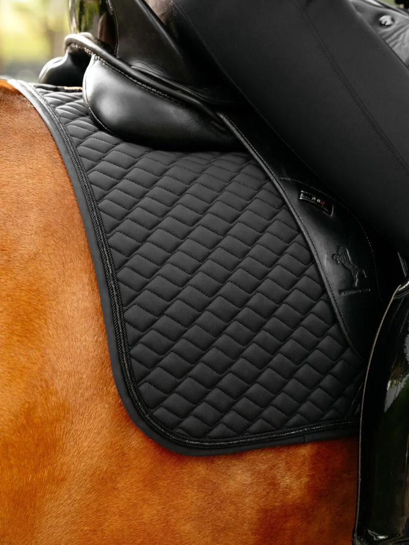LeMieux Brilliance Dressage Square Black-1