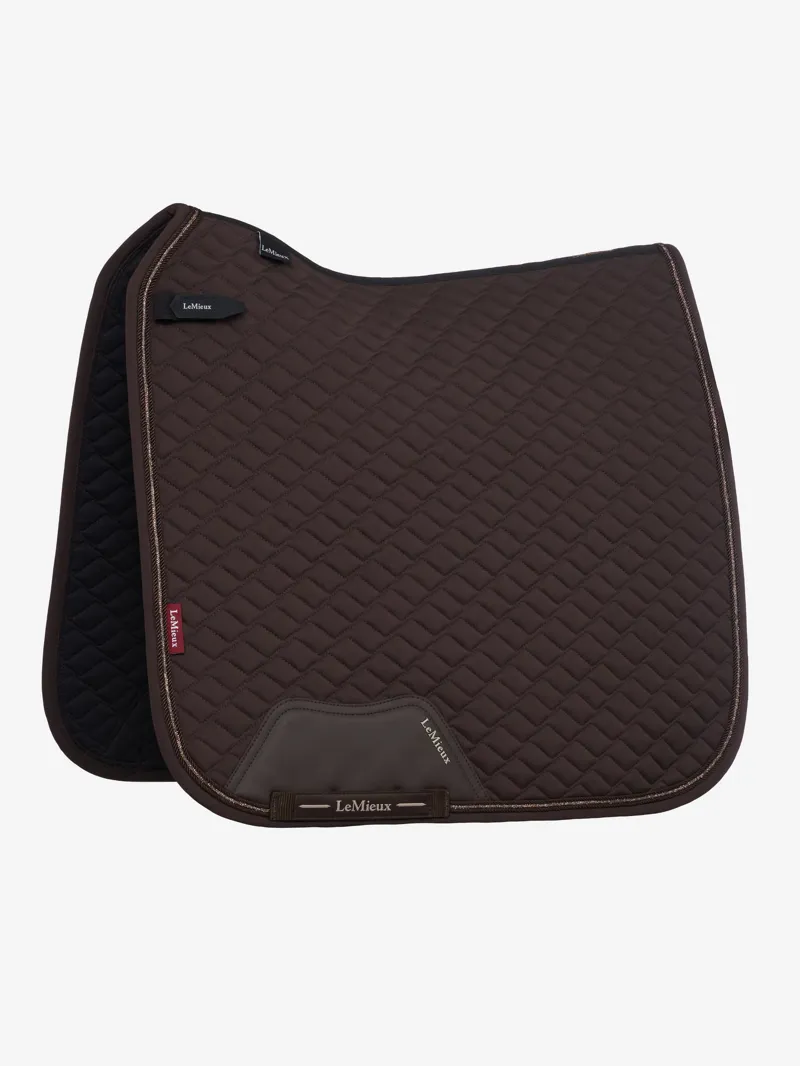 LeMieux Brilliance Dressage Square Espresso