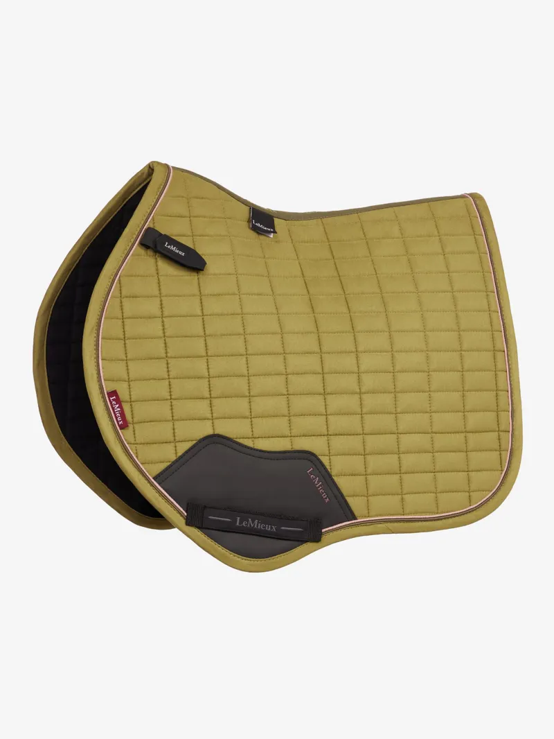 LeMieux Suede Close Contact Square Gooseberry-1