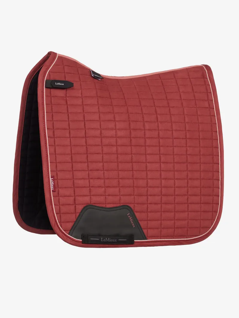 LeMieux Suede Dressage Square Russet-5
