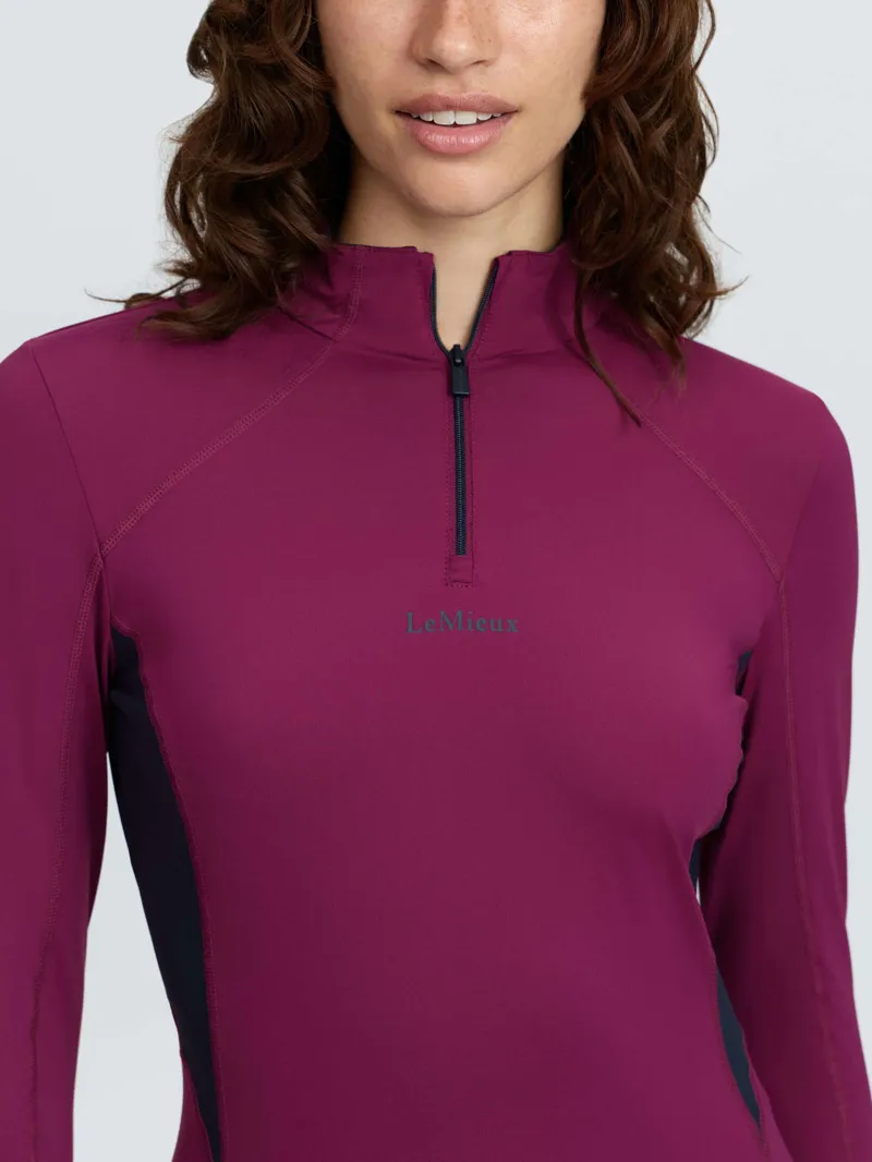 LeMieux Classique Base Layer Blackberry-6