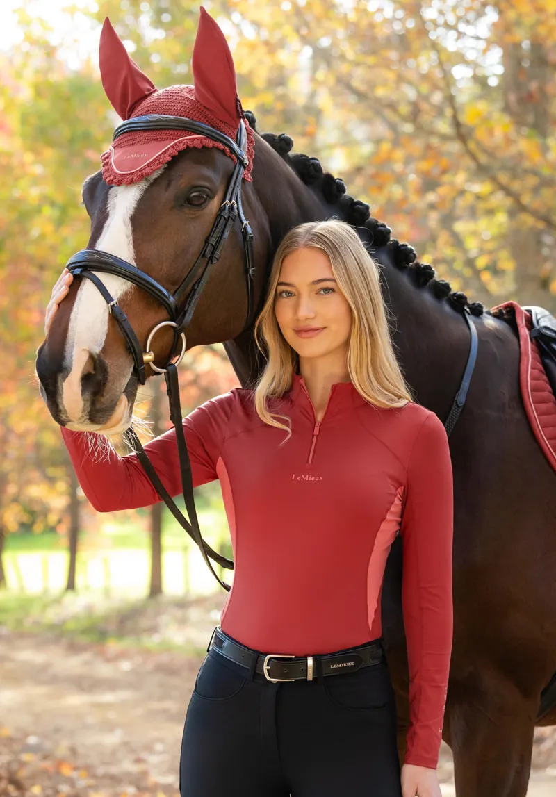 LeMieux Classique Base Layer Russet-1