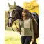LeMieux Ladies Harlequin Rugby Shirt Willow/Pear