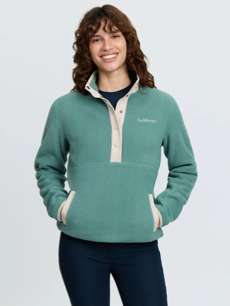 LeMieux Piper Popper Fleece Aloe-2