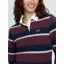 LeMieux Ladies Harlequin Rugby Shirt Bramble