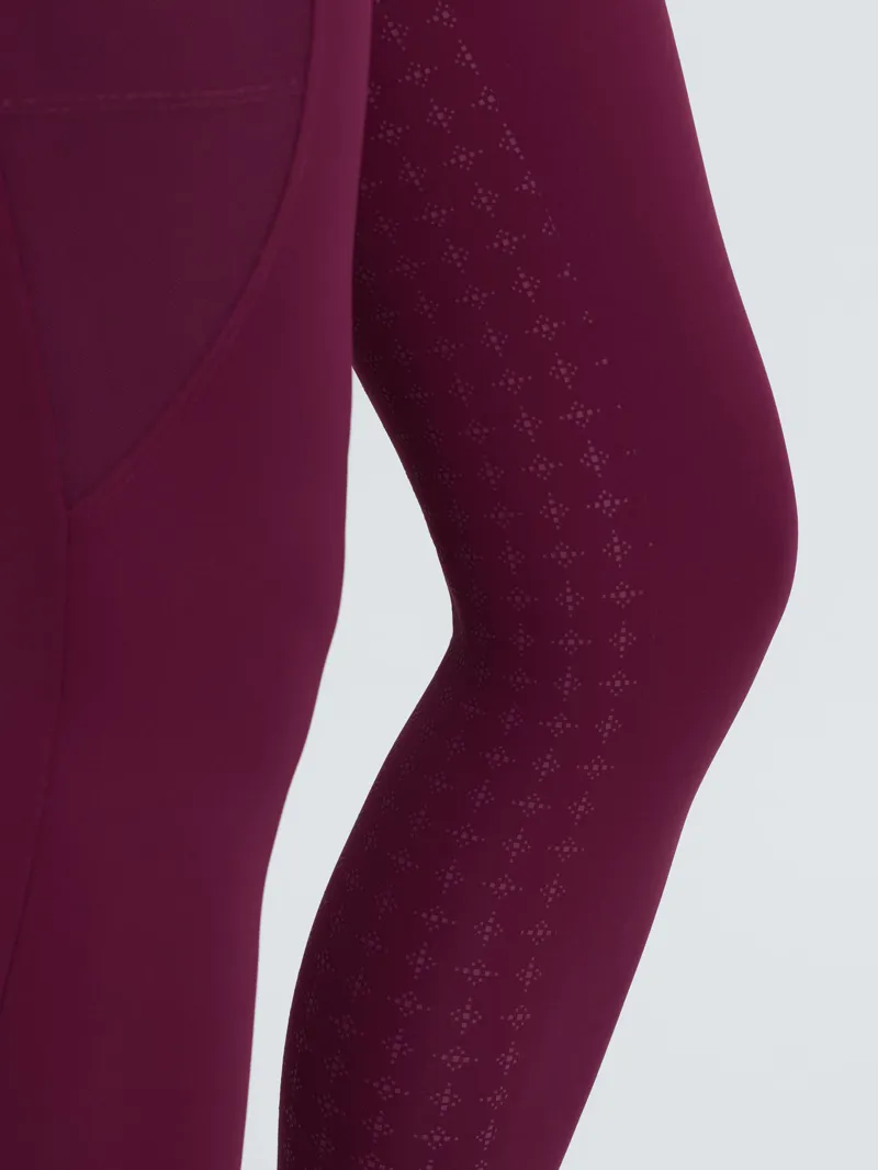 LeMieux Womens Naomi Pull On Breeches Blackberry-7
