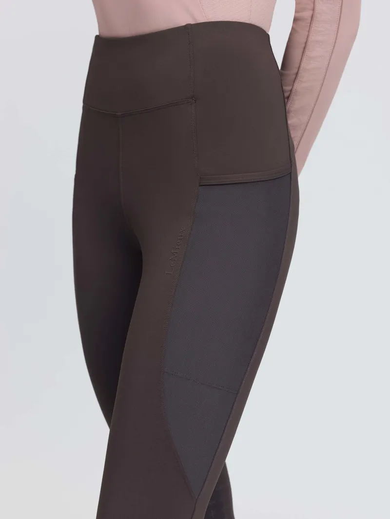 LeMieux Womens Naomi Pull On Breech Cocoa-2