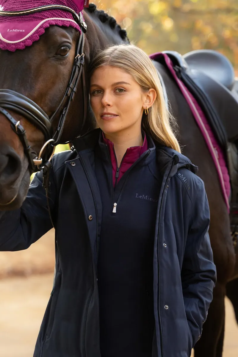 LeMieux Erin Waterproof Padded Jacket Navy-3