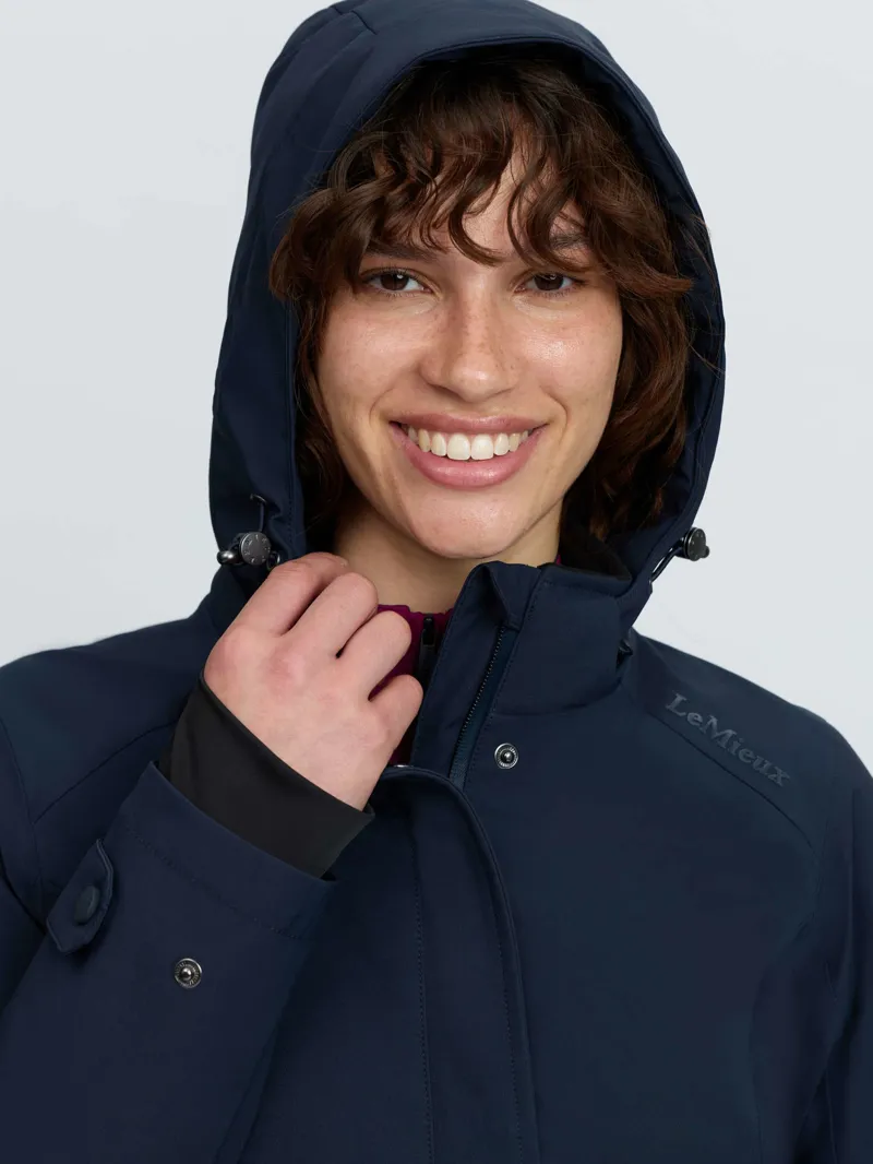 LeMieux Erin Waterproof Padded Jacket Navy-9