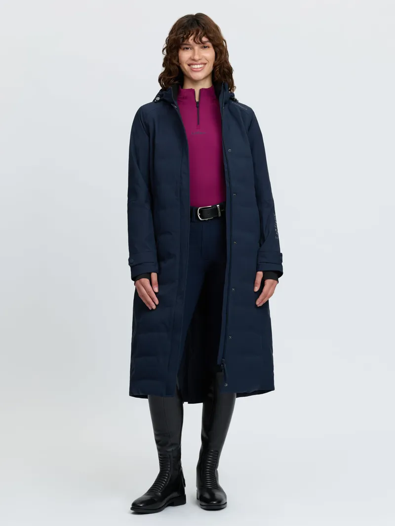 LeMieux Erin Waterproof Padded Jacket Navy-11
