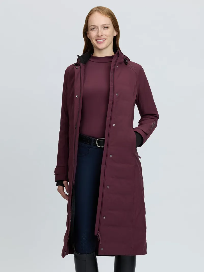 LeMieux Erin Waterproof Padded Jacket Bramble-2