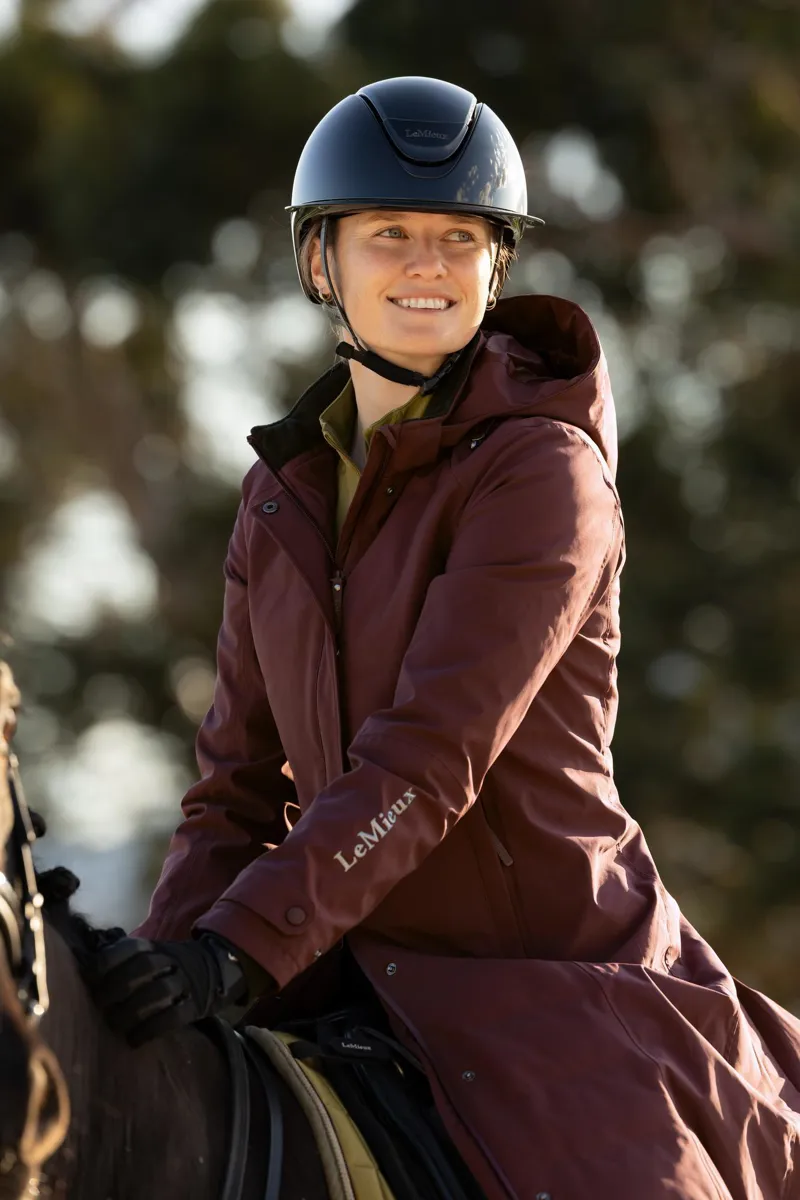 LeMieux Erin Waterproof Padded Jacket Bramble-9