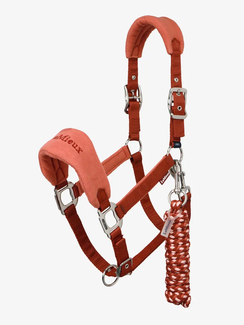LeMieux Vogue Headcollar And Lead Rope Russet-1
