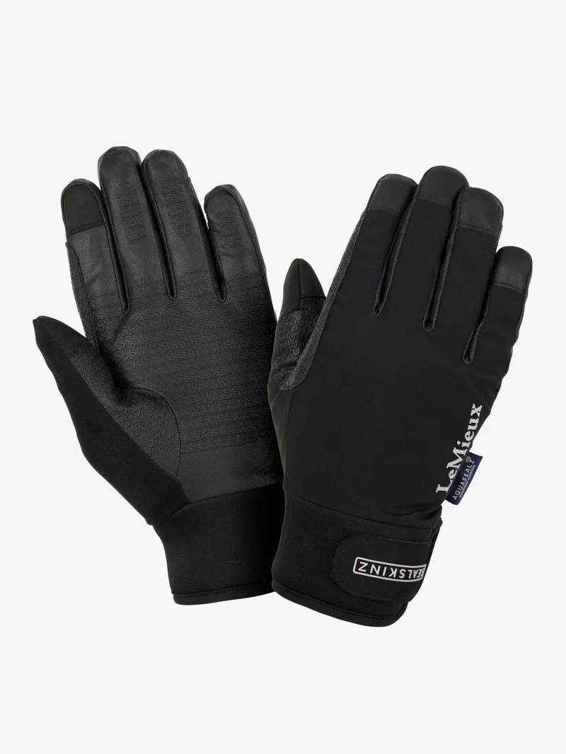 LeMieux X Sealskinz Waterproof Glove Black-3