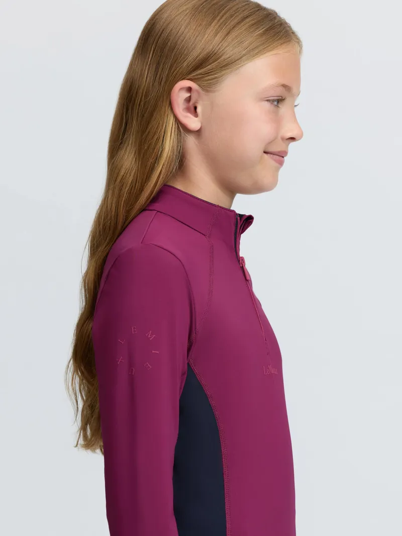 LeMieux Young Rider Classique Base Layer Blackberry-2