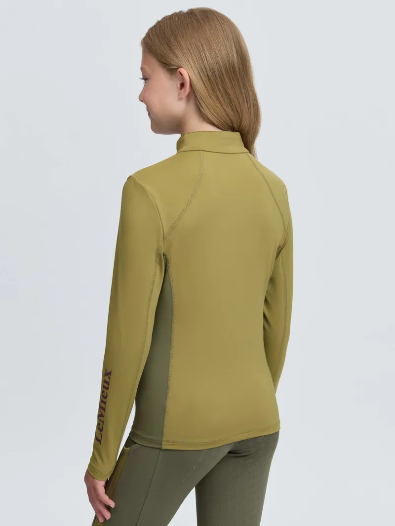 LeMieux Young Rider Classique Base Layer Gooseberry-1