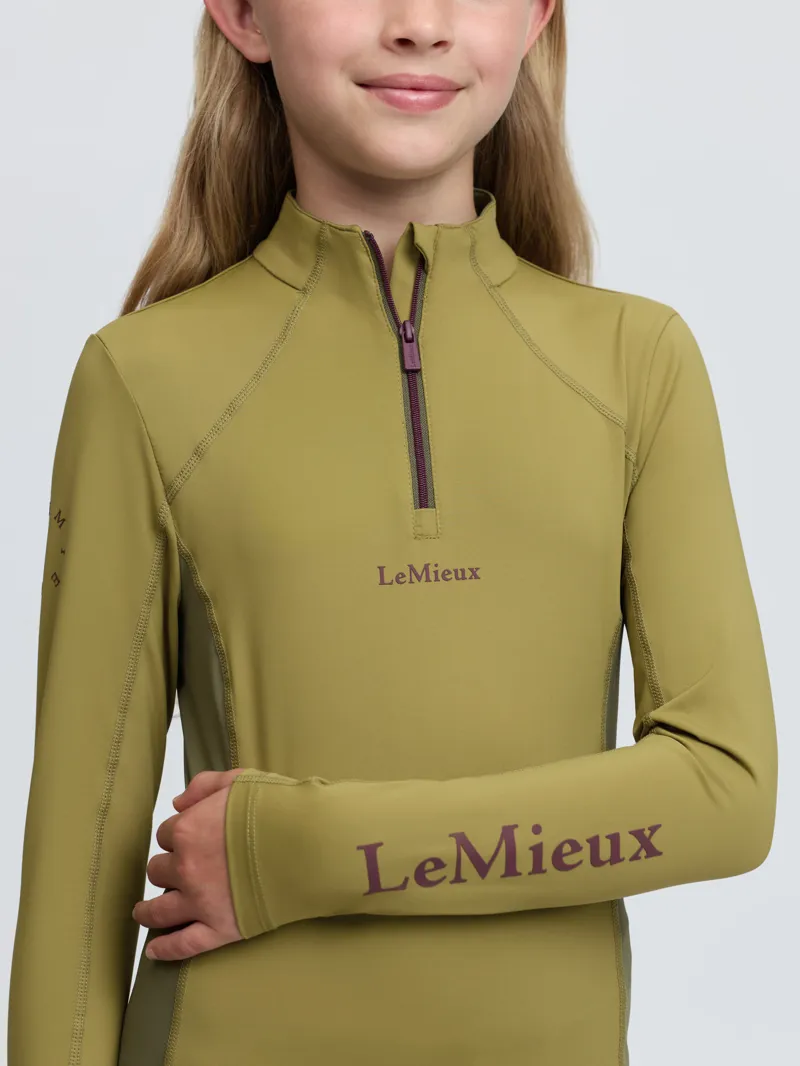 LeMieux Young Rider Classique Base Layer Gooseberry