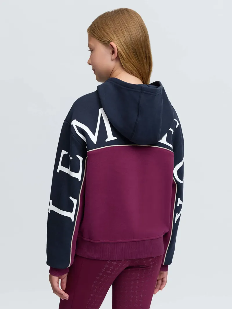 LeMieux Young Rider Sadie Hoodie Blackberry-4