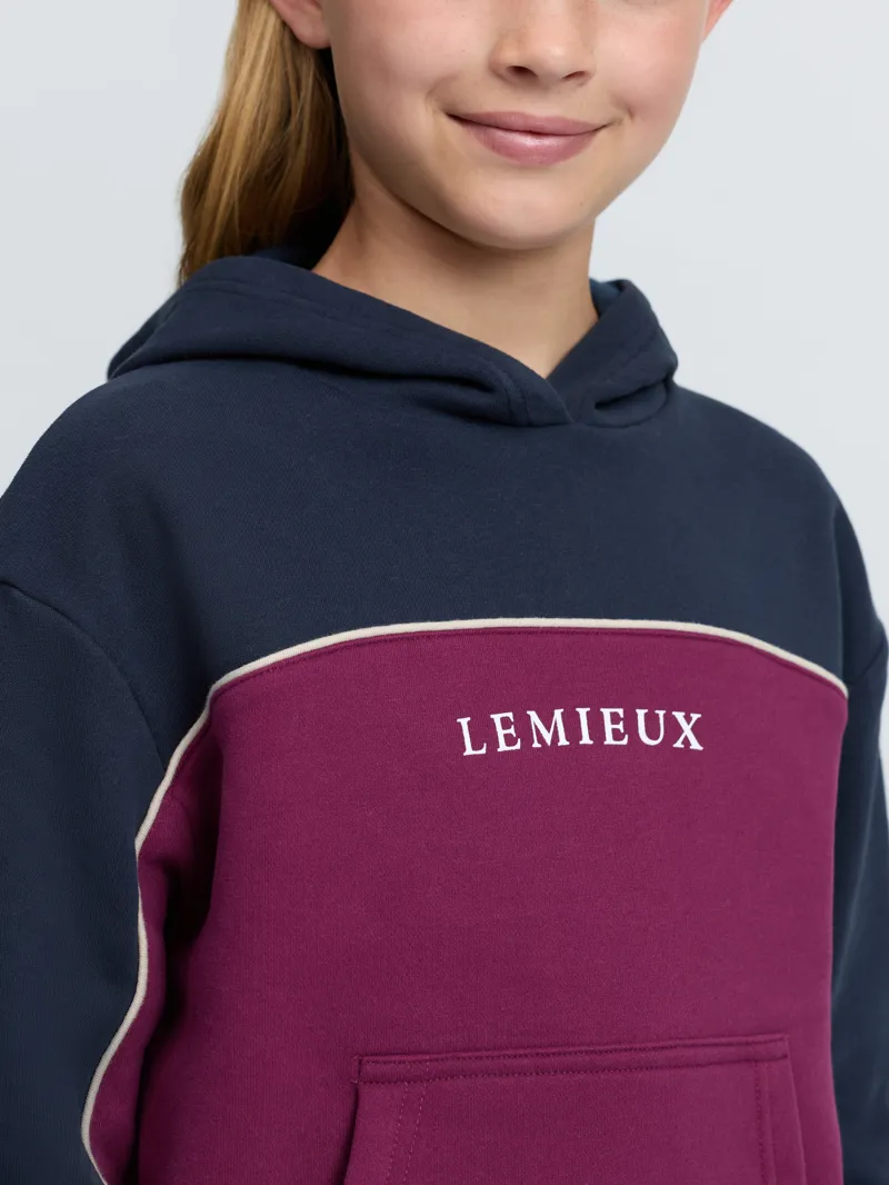 LeMieux Young Rider Sadie Hoodie Blackberry-5