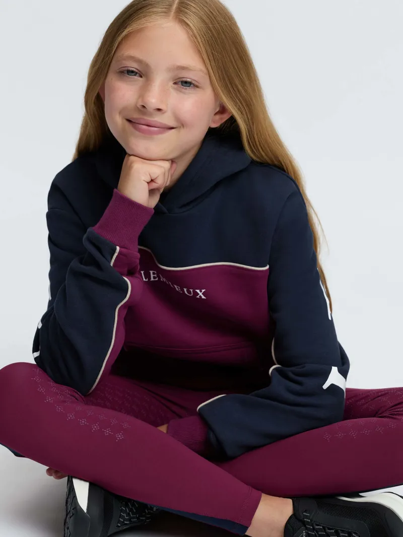 LeMieux Young Rider Sadie Hoodie Blackberry-2