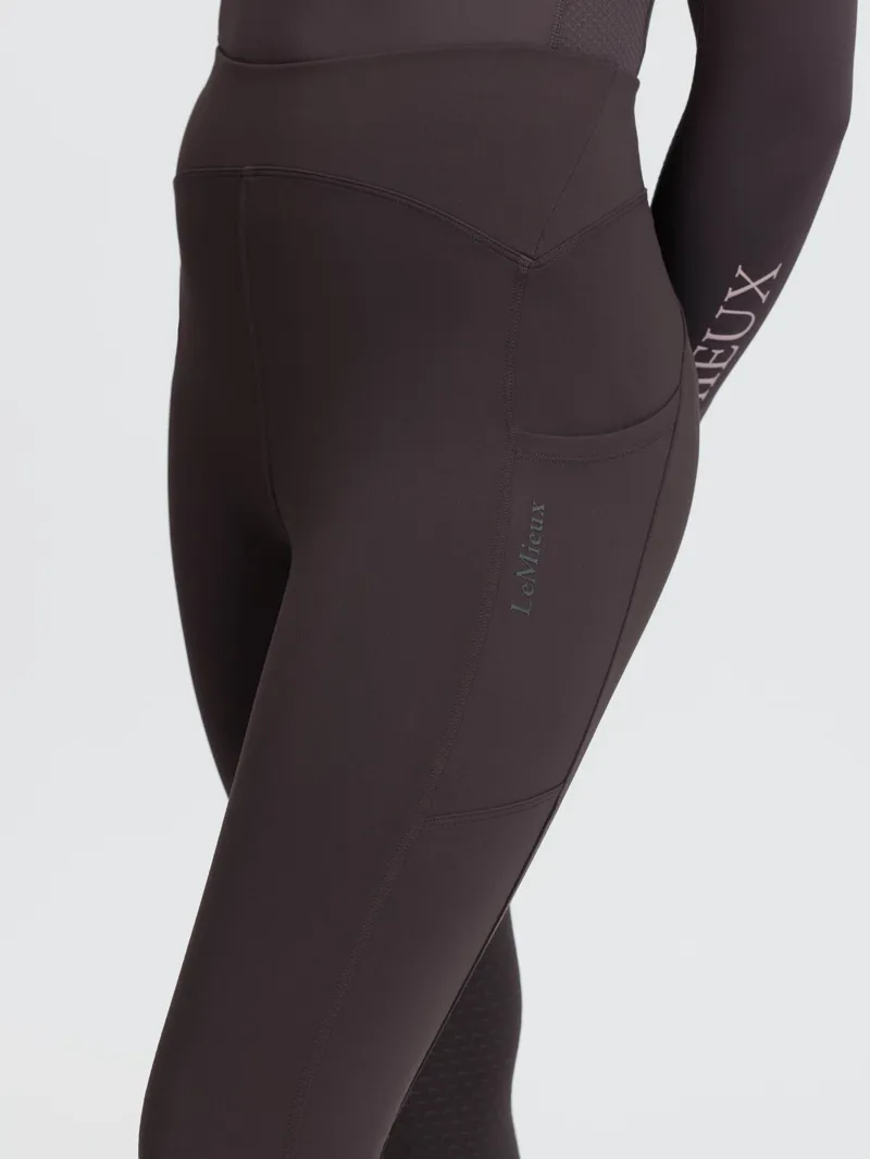 LeMieux Young Rider Nell Brushed Pull Ons Cocoa-2
